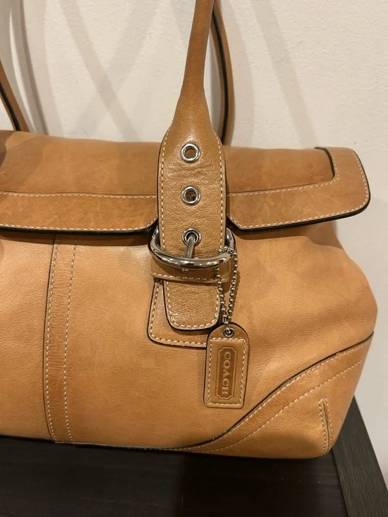 Vintage Coach Soho Hampton leather satchel EUC - Picture 3 of 13